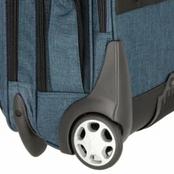 Dermata 2 Rollen Businesstrolley 41 cm Laptopfach