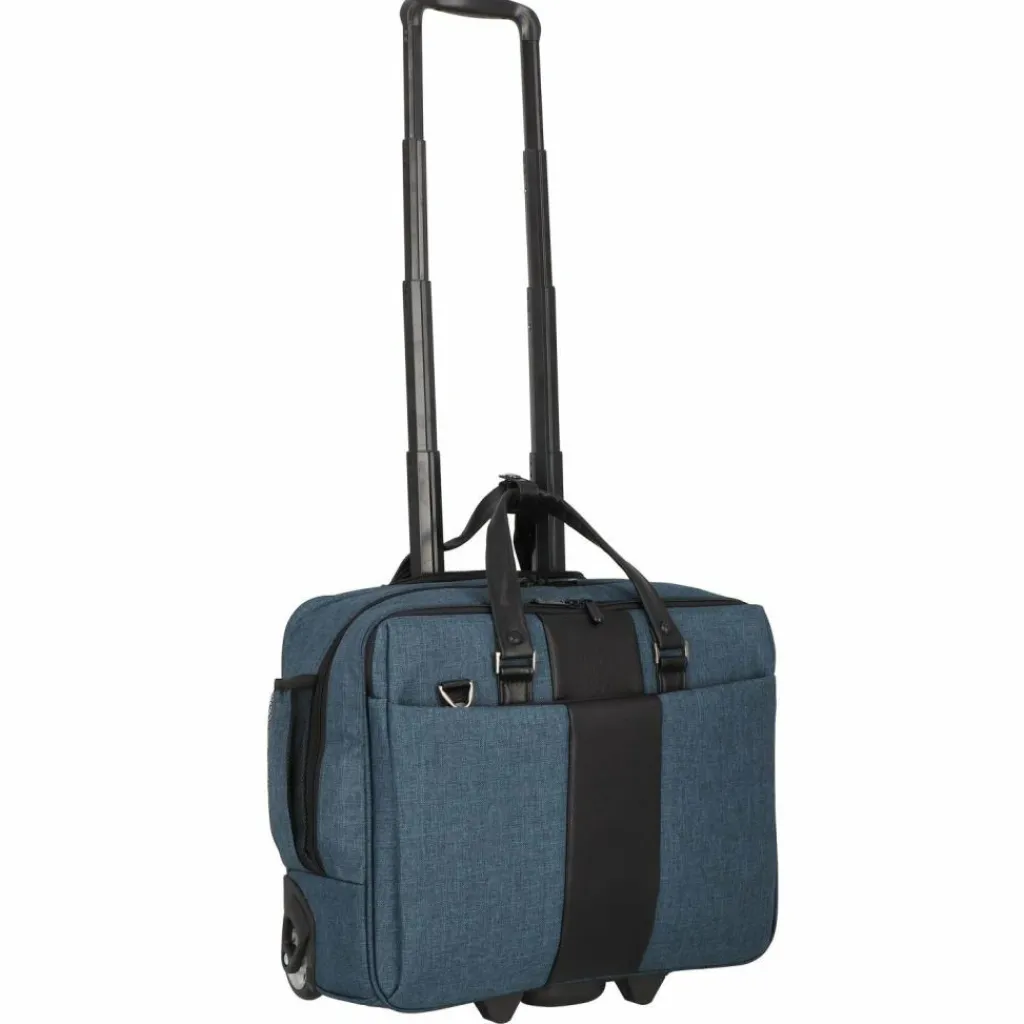 Dermata 2 Rollen Businesstrolley 44 cm Laptopfach