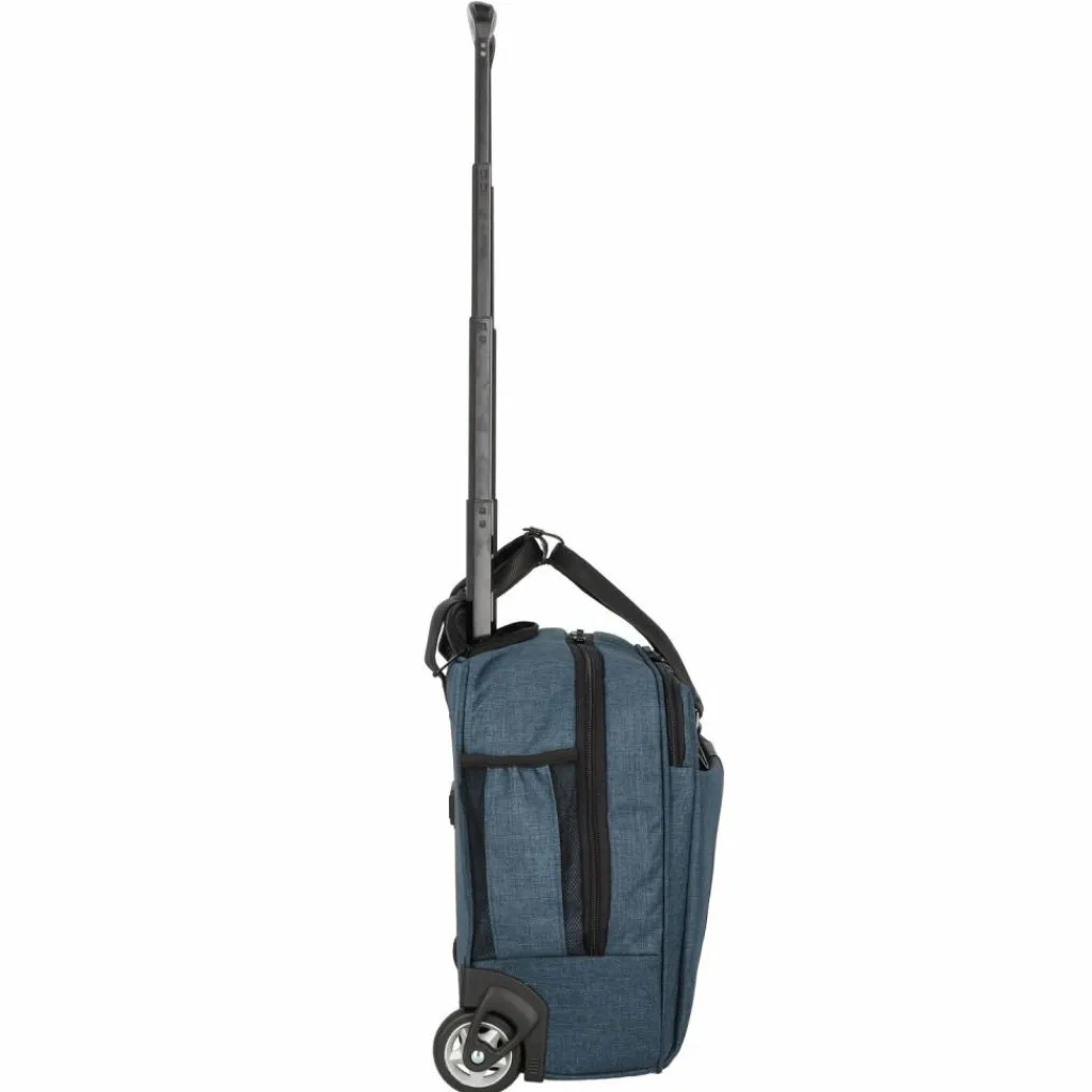 Dermata 2 Rollen Businesstrolley 44 cm Laptopfach