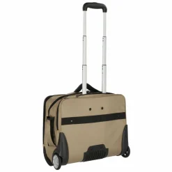 Best Dermata 2 Rollen Businesstrolley 41 cm Laptopfach champagner