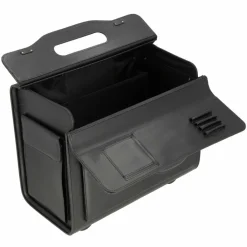 Dermata Pilotenkoffer<2 Rollen Pilotentrolley 40 cm schwarz