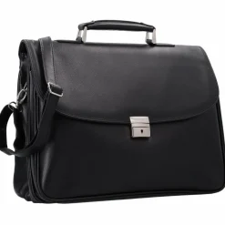Hot Dermata Aktentasche 41 cm Laptopfach schwarz