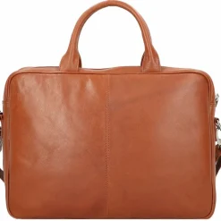 Dermata Aktentasche Leder 39 cm Laptopfach