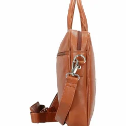 Dermata Aktentasche Leder 39 cm Laptopfach