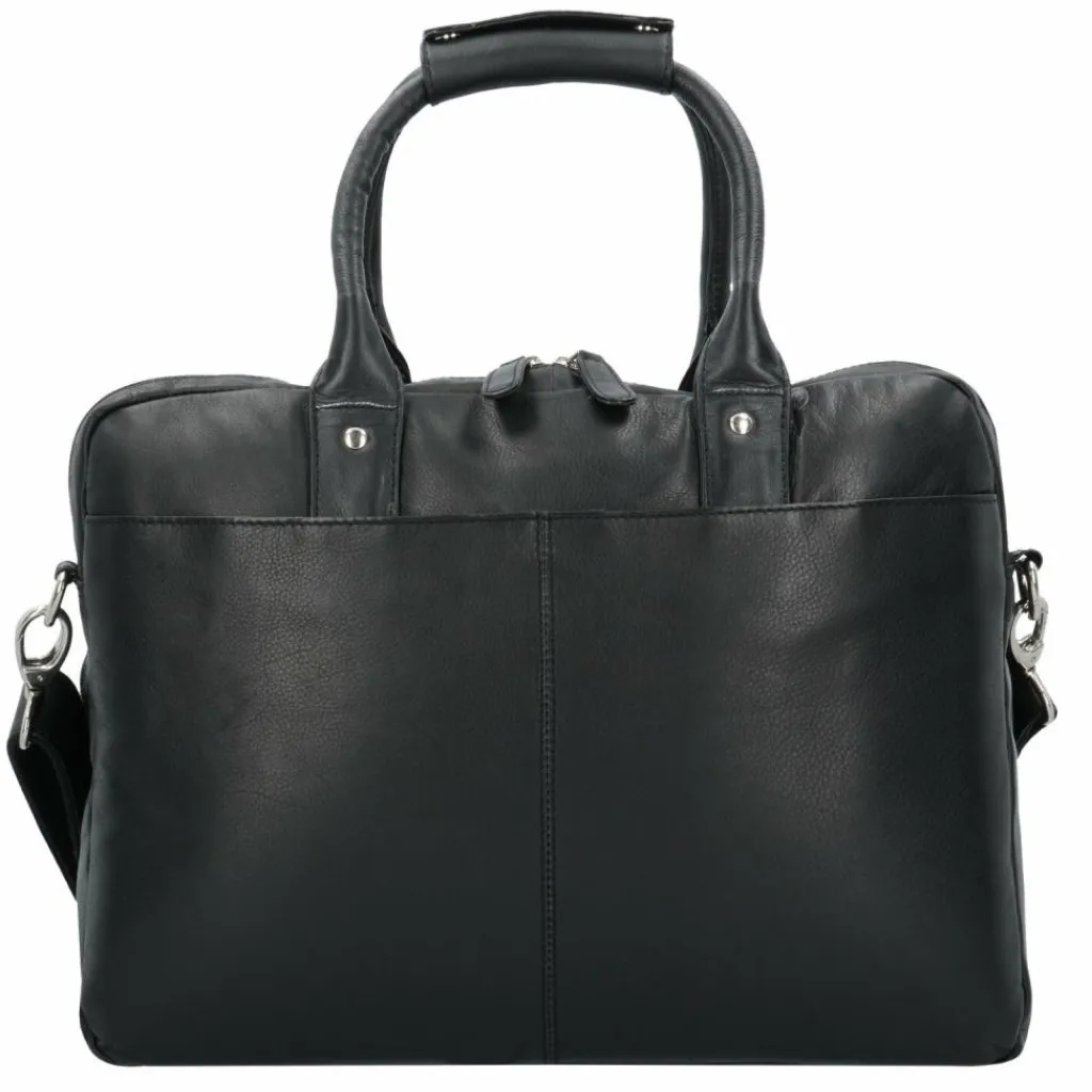 Dermata Aktentasche Leder 39 cm Laptopfach