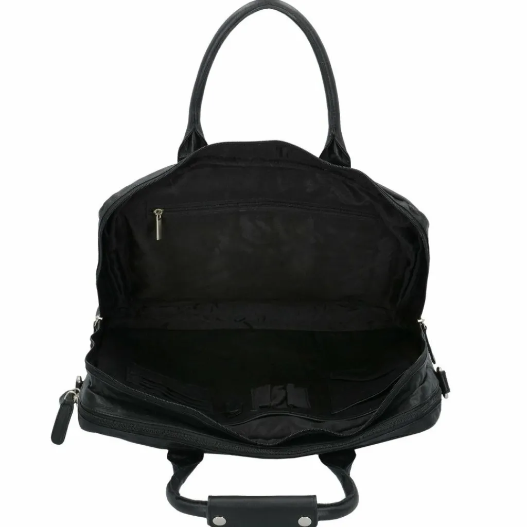 Dermata Aktentasche Leder 39 cm Laptopfach