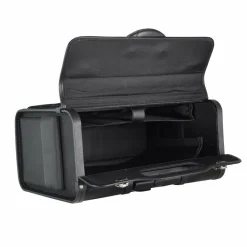 Dermata Pilotenkoffer|Laptoptaschen<Pilotenkoffer Trolley 46 cm Laptopfach schwarz