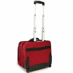 Dermata Laptoptaschen|Businesstrolleys Mit Laptopfach<2-Rollen Businesstrolley 42 cm Laptopfach rot