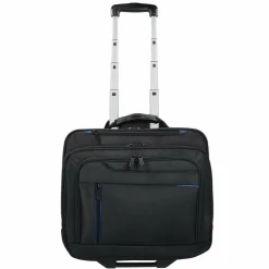 Sale Dermata 2-Rollen Businesstrolley 42 cm Laptopfach schwarz