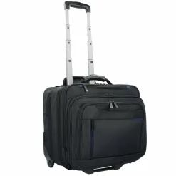 Sale Dermata 2-Rollen Businesstrolley 42 cm Laptopfach schwarz
