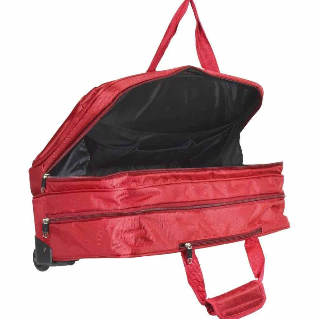 Best Dermata 2-Rollen Businesstrolley 44,5 cm Laptopfach schwarz