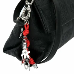 Discount Desigual All Mickey Loverty Schultertasche 33 cm schwarz