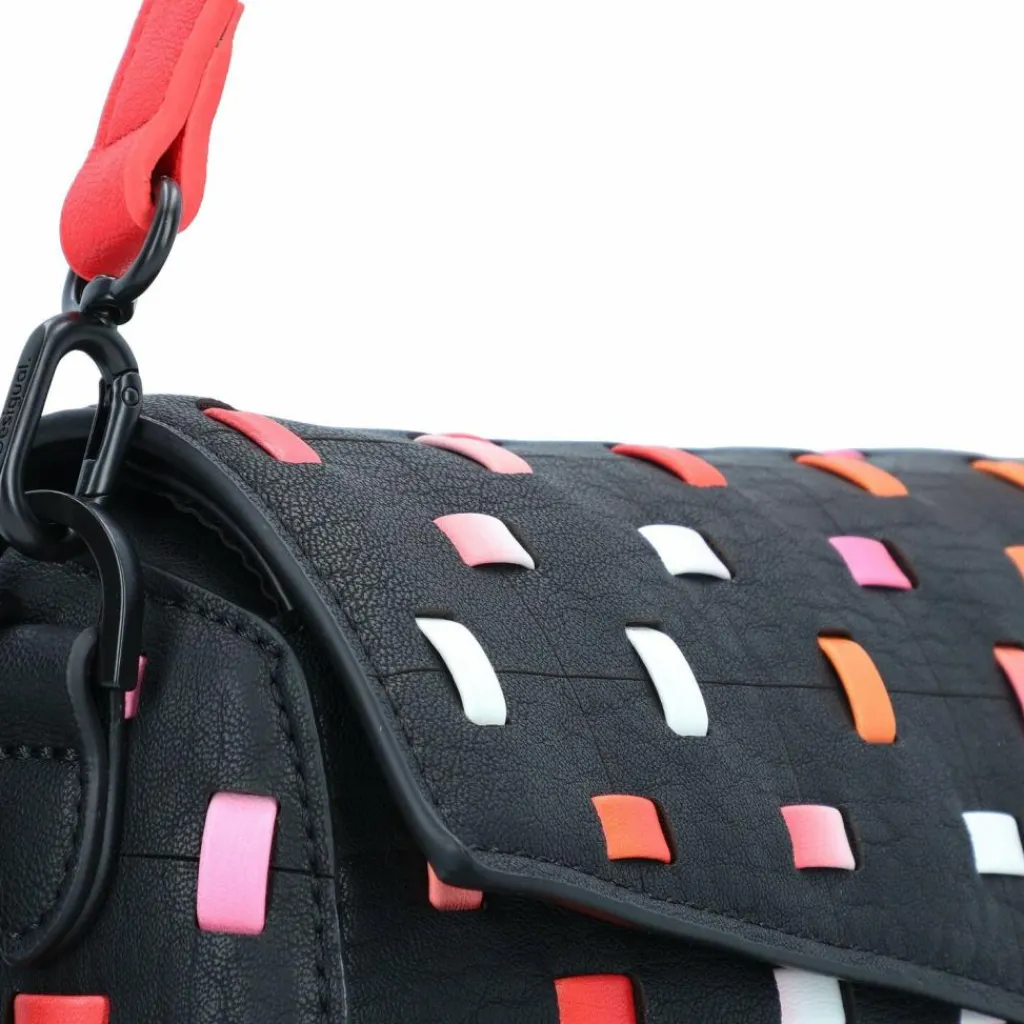 Discount Desigual Fantasia Phuket Schultertasche 25 cm black