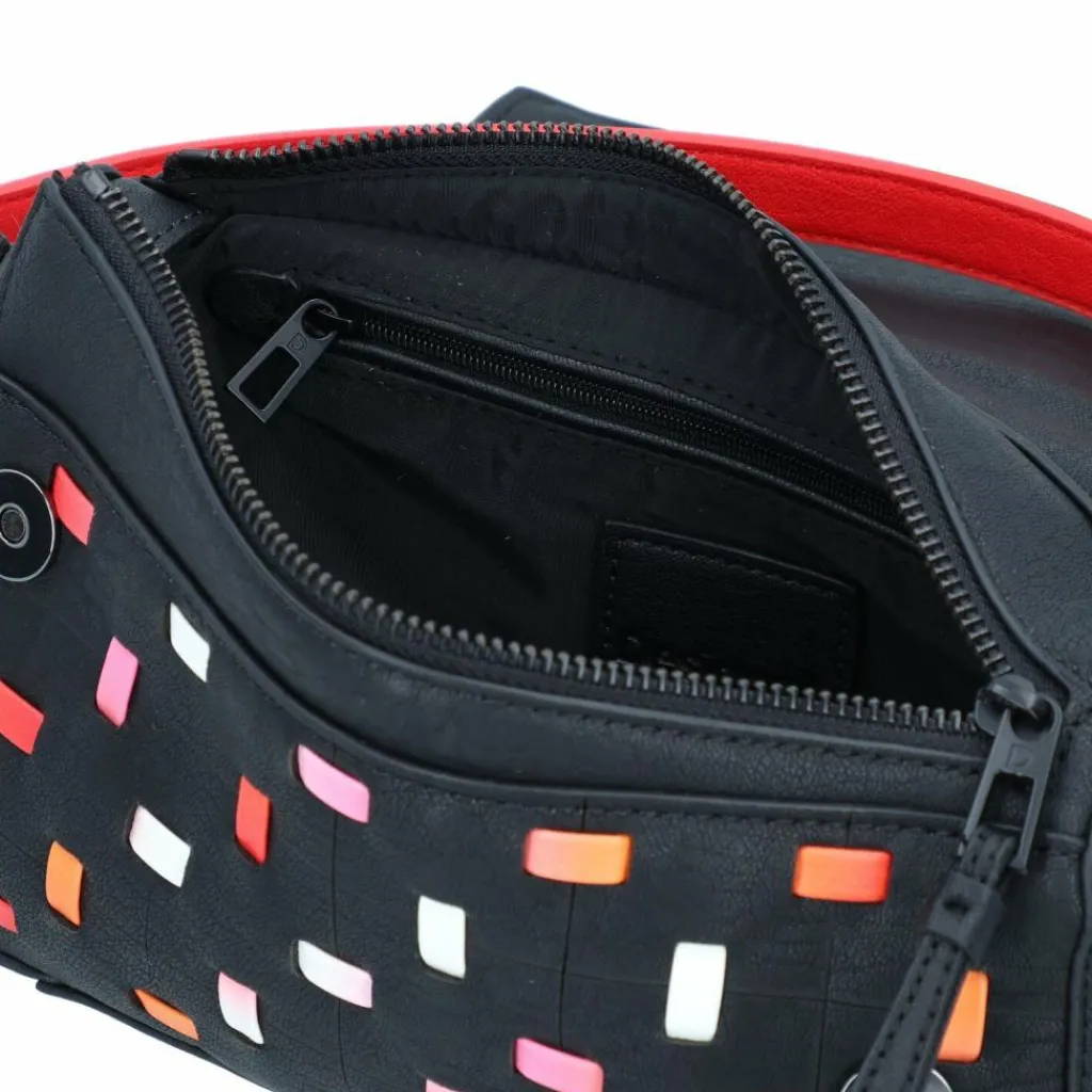 Discount Desigual Fantasia Phuket Schultertasche 25 cm black