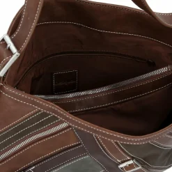 Desigual Schultertaschen<Fibonacci Buxton Schultertasche 40 cm braun