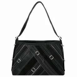 Desigual Schultertaschen|Henkeltaschen<Fibonacci Buxton Schultertasche 40 cm schwarz