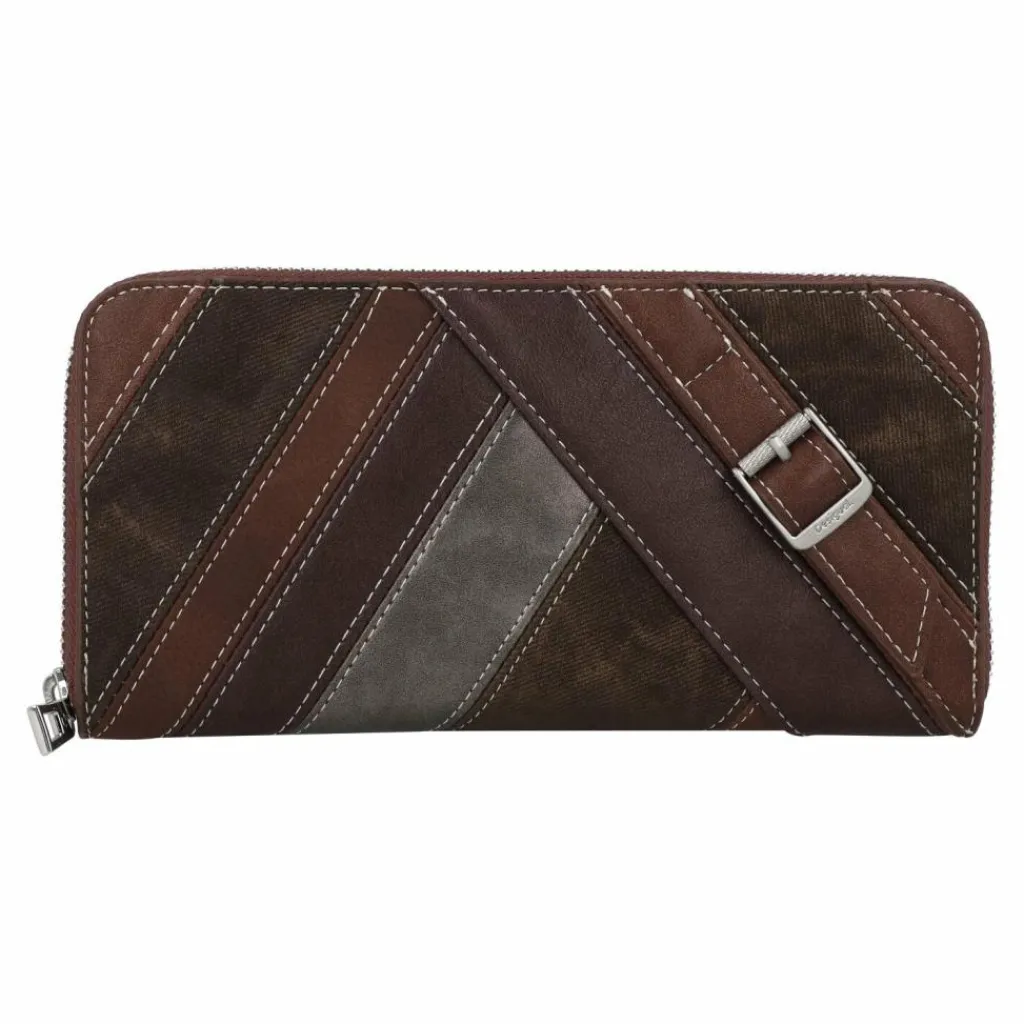 Desigual Damengeldbörsen Querformat<Fibonacci Fiona Geldbörse 16 cm braun