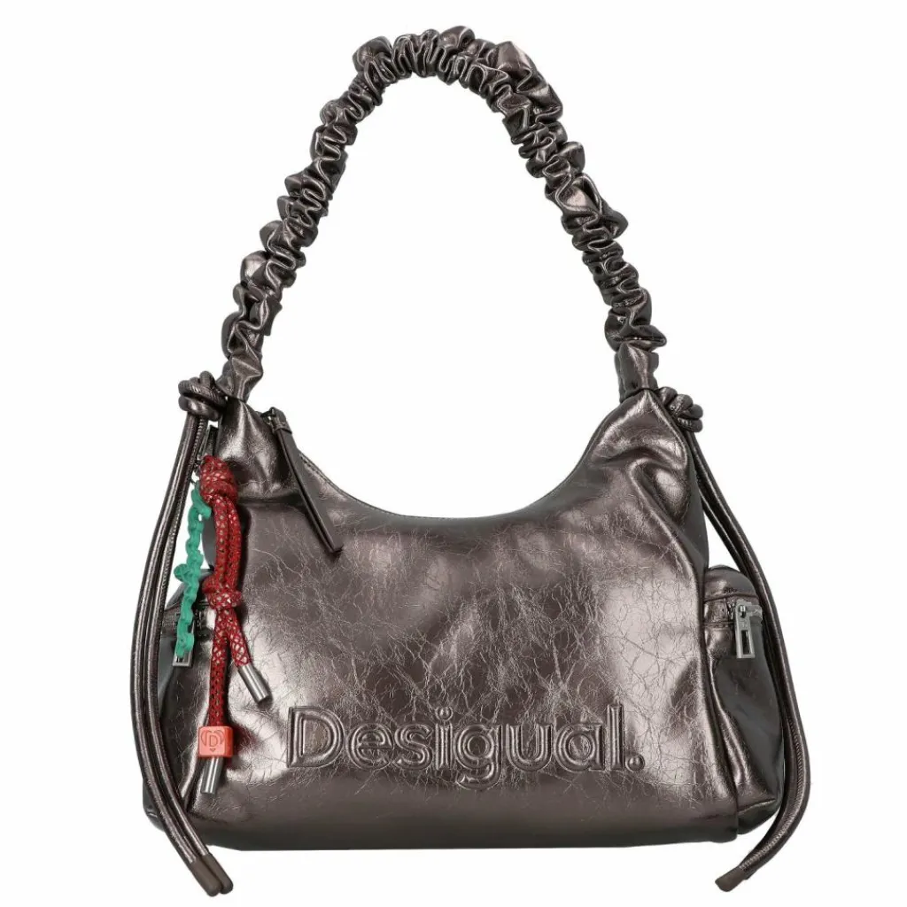 Discount Desigual Half Montville Schultertasche 29.5 cm brushed silver