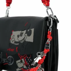 Desigual Schultertaschen<Mickey Rock Dortmund Schultertasche 25 cm schwarz