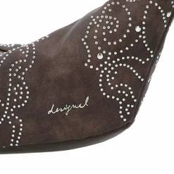 Outlet Desigual Poker Face Munster 2.0 Schultertasche 33 cm braun