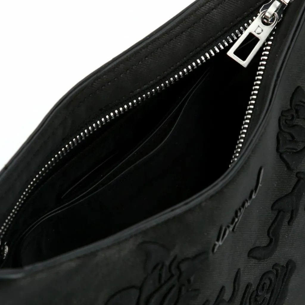 Desigual Schultertaschen|Henkeltaschen<Romeo Schultertasche 32 cm schwarz