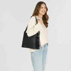 Desigual Henkeltaschen|Schultertaschen<Sierra Buxton Schultertasche 39 cm schwarz