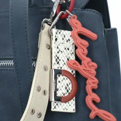 New Desigual Sierra Sumy City Rucksack 28 cm blau