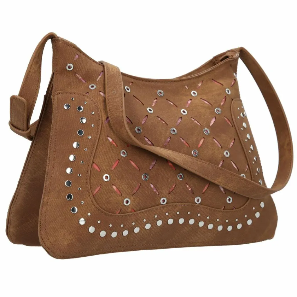 New Desigual Yankee Manaos Umhängetasche 40 cm braun