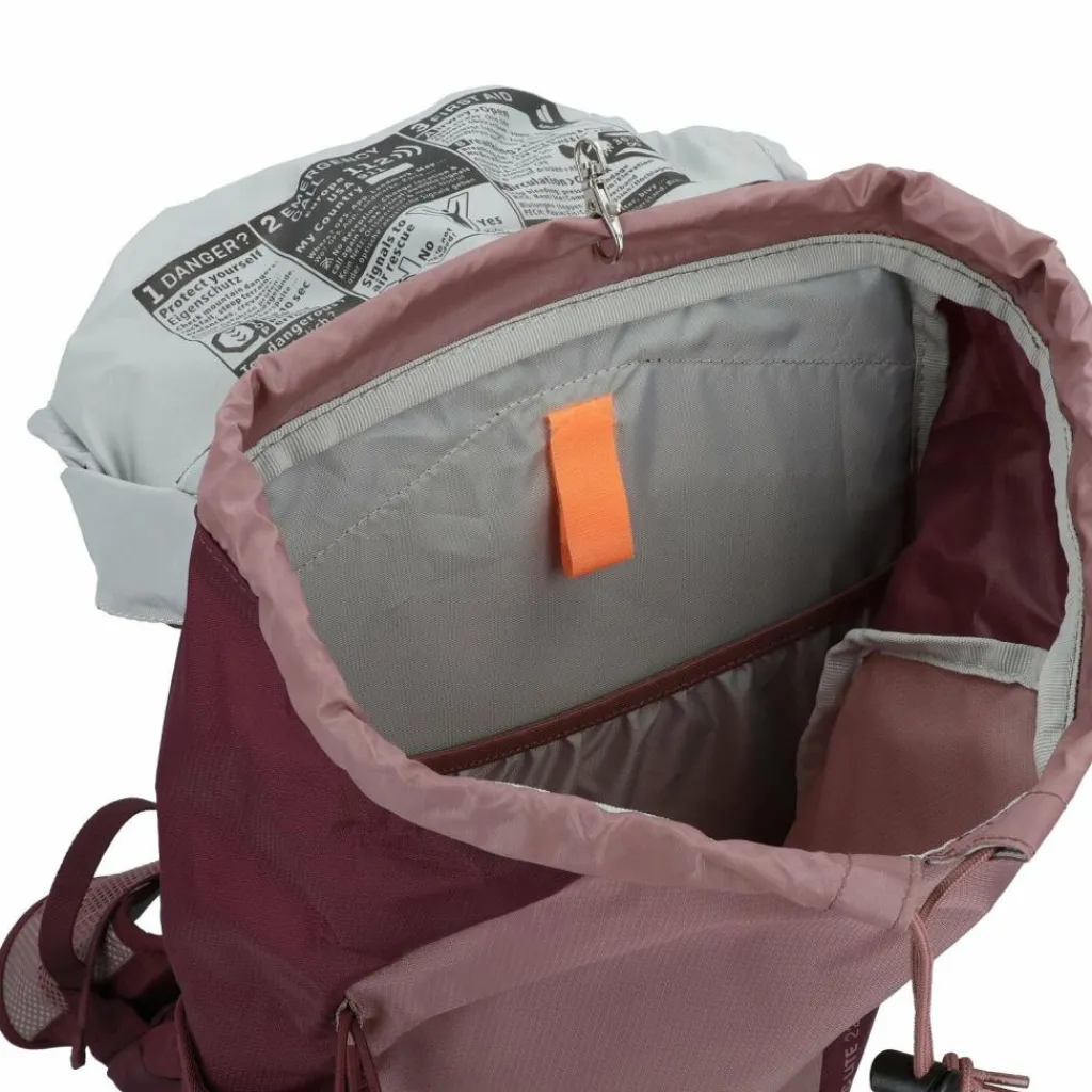 Deuter AC Lite 22 SL Wanderrucksack 30 cm ashrose-cassis