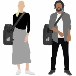 New Deuter Valbona Fahrradtasche 40 cm graphite