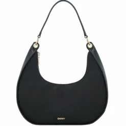 DKNY Henkeltaschen|Schultertaschen<Abby Schultertasche 34 cm jet black-black