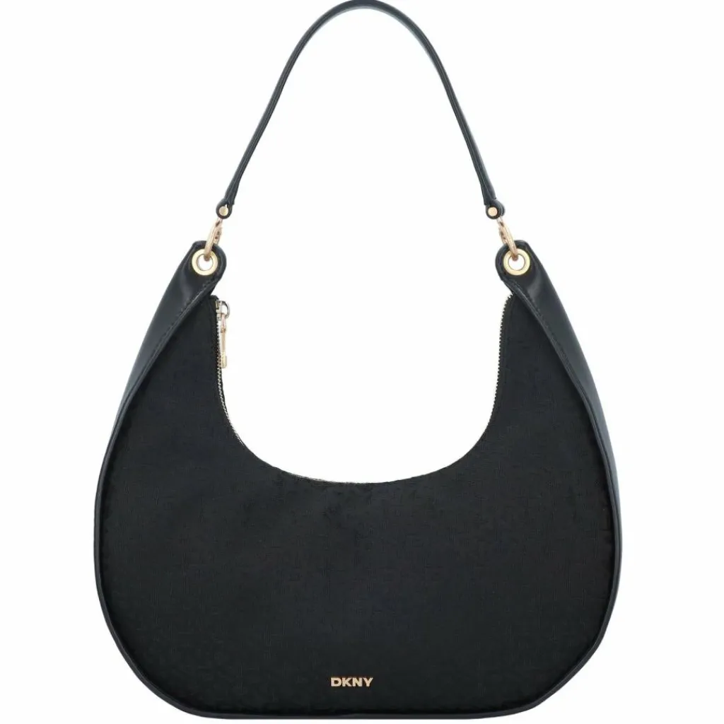 DKNY Henkeltaschen|Schultertaschen<Abby Schultertasche 34 cm jet black-black