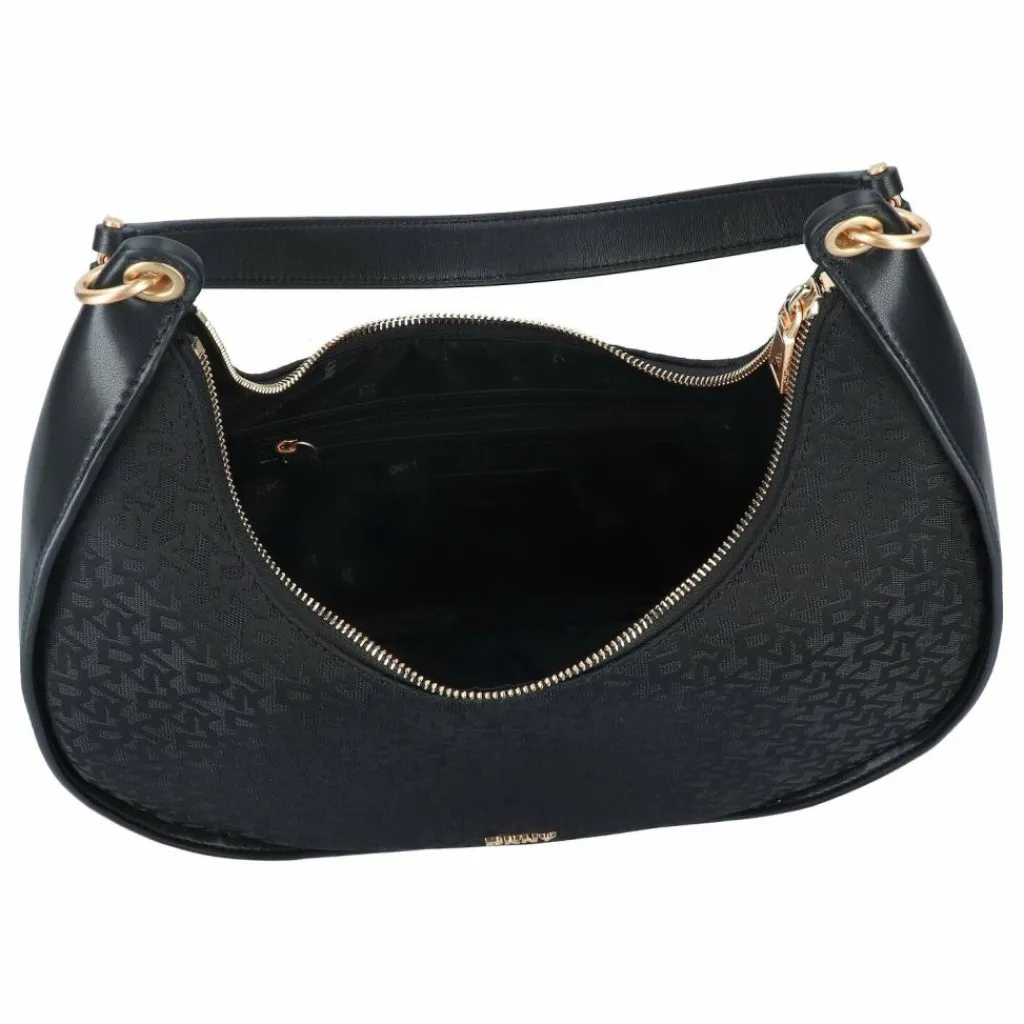 DKNY Henkeltaschen|Schultertaschen<Abby Schultertasche 34 cm jet black-black