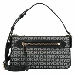 Clearance DKNY Ave Schultertasche 22.5 cm black logo- black