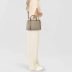 DKNY Henkeltaschen<Avril Handtasche 24 cm chino-chocolate