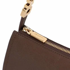 DKNY Henkeltaschen|Schultertaschen<Avril Schultertasche Leder 26 cm chocolate