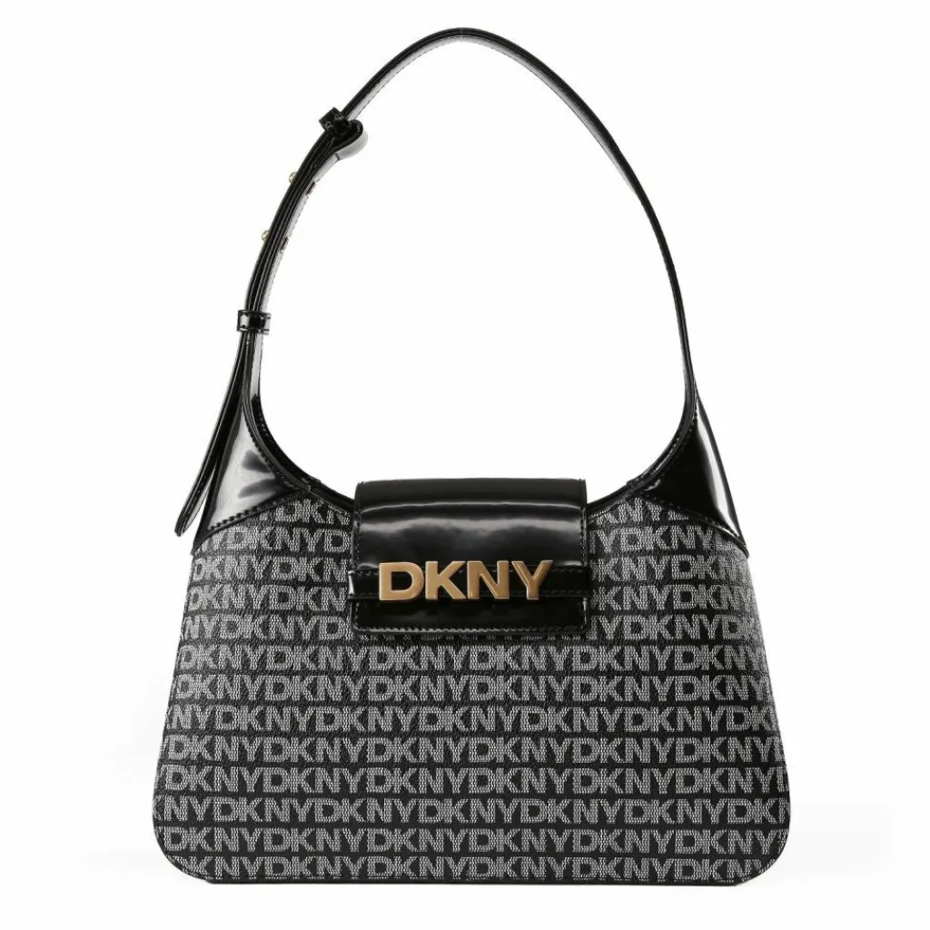 DKNY Henkeltaschen|Schultertaschen<Avril Schultertasche 28.5 cm black logo- black