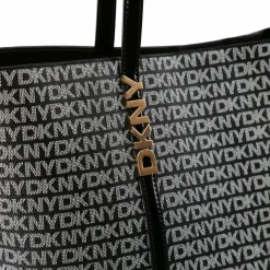 Hot DKNY Avril Shopper Tasche 42 cm black logo- black