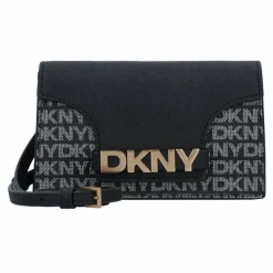 DKNY Umhängetaschen<Avril Umhängetasche Leder 19 cm bk logo-bk