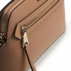 Sale DKNY Bryant Ave Umhängetasche Leder 22 cm cappuccino