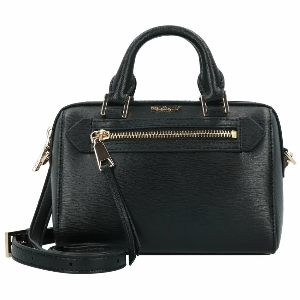 DKNY Henkeltaschen<Bryant Handtasche Leder 19 cm black-gold