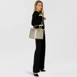 New DKNY Carol Handtasche 33 cm chino-shitake