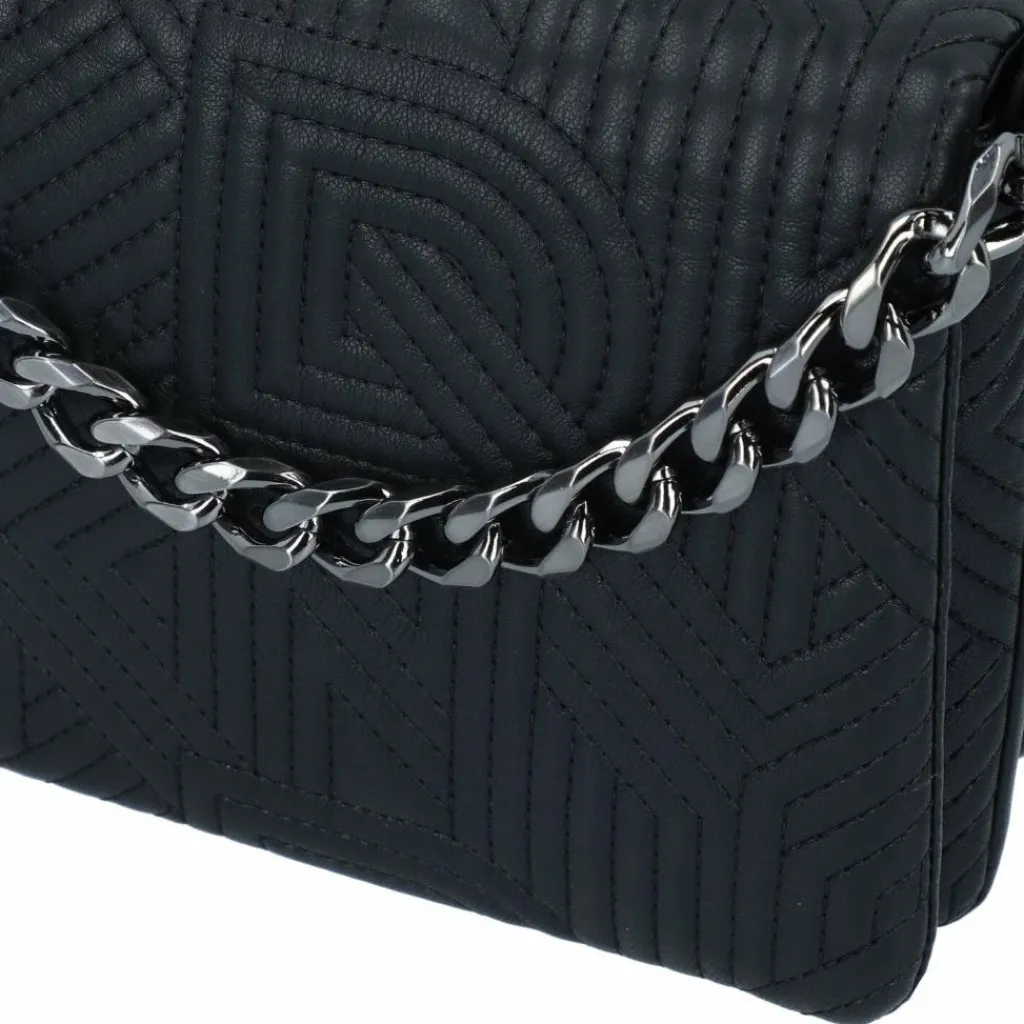 DKNY Desiree Schultertasche 24 cm black-gunmetal