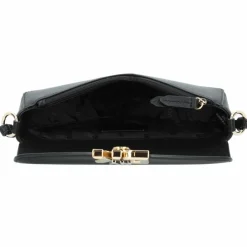 DKNY Henkeltaschen|Schultertaschen<Downtown Schultertasche Leder 25 cm blk-gold