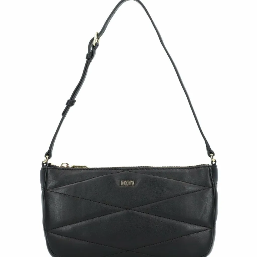 DKNY Henkeltaschen|Schultertaschen<Eve Schultertasche 23 cm blk-gold