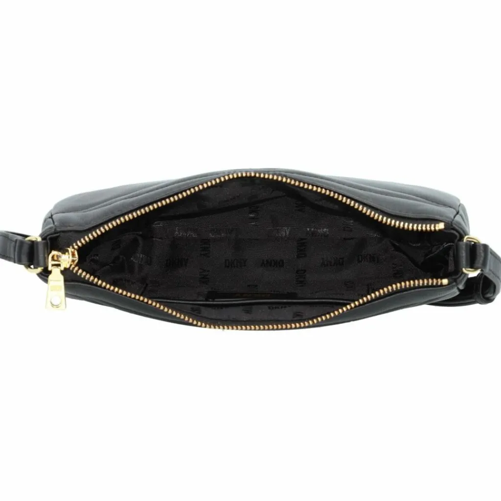 DKNY Henkeltaschen|Schultertaschen<Eve Schultertasche 23 cm blk-gold