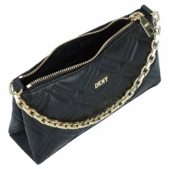 Discount DKNY Evon Schultertasche Leder 22 cm blk-gold