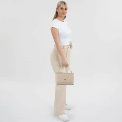 DKNY Umhängetaschen<Evon Umhängetasche Leder 20.5 cm khaki