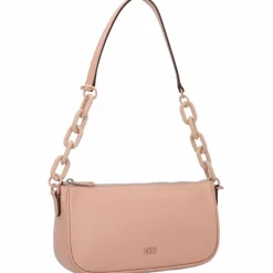 Sale DKNY Frankie Schultertasche Leder 27 cm rosewater