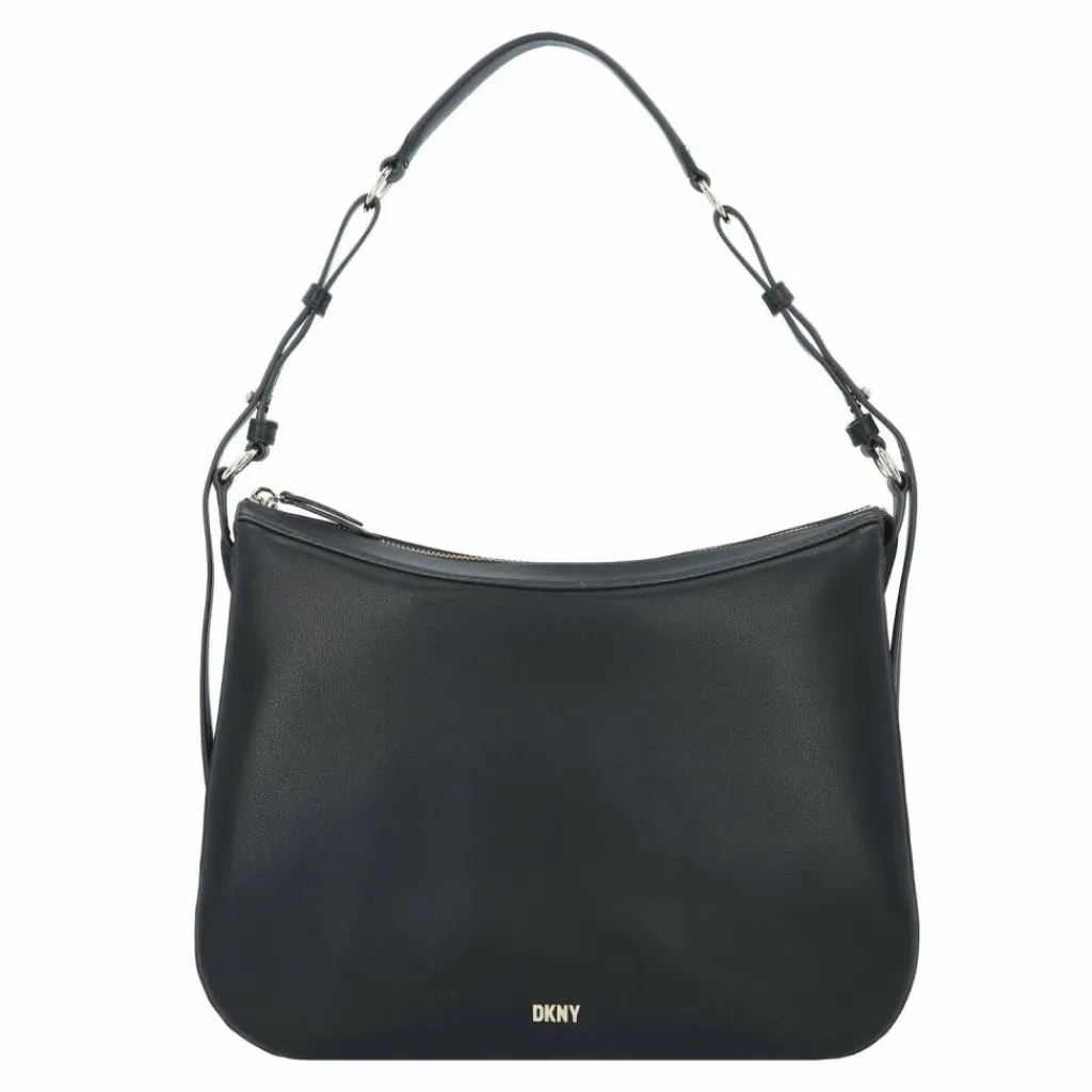 DKNY Gramercy Schultertasche Leder 33 cm blk-gold